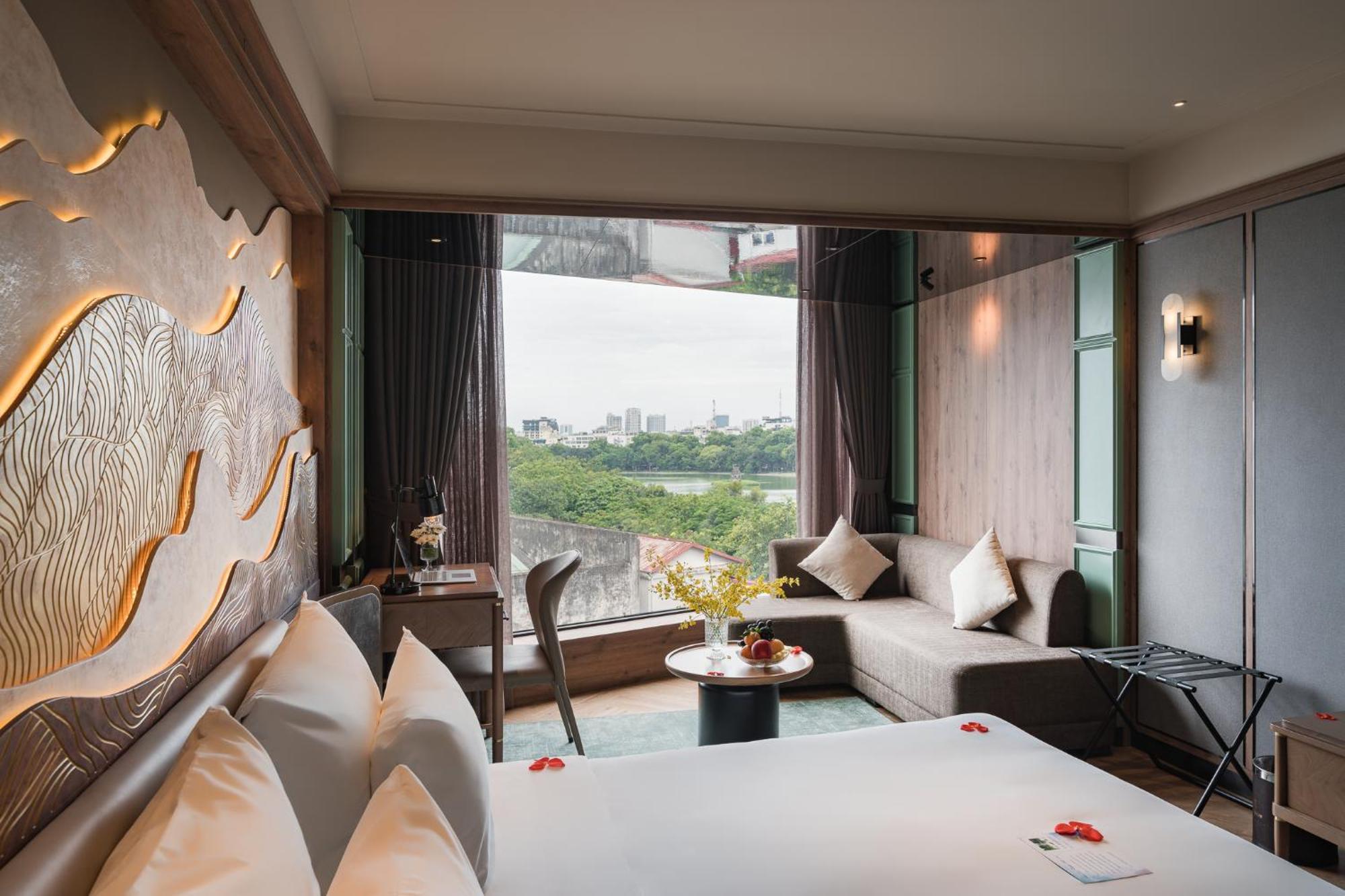 La Passion Premium Cau Go Hotel Hanoi Bagian luar foto